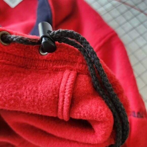 Timberland Mens Fleece Jacket Size 2X Full Zip Red Vintage 90s Y2K New w/tags - Picture 11 of 16